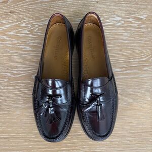 Cole Haan Men’s Dark Burgundy Leather Tassel Loafers